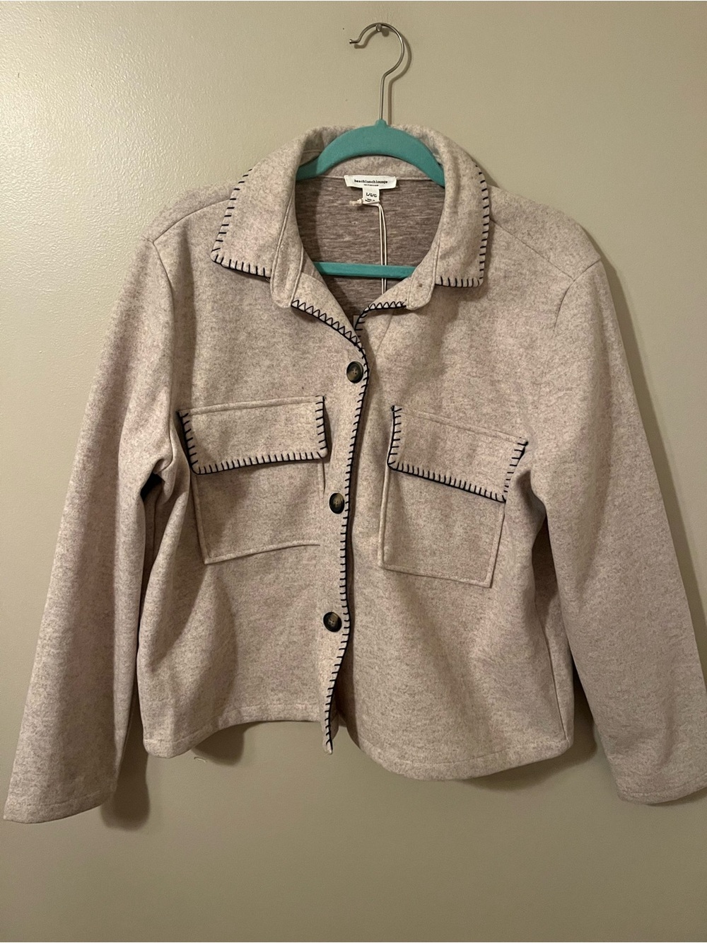 Beach Lunch Lounge knit sweater coat
